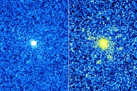 Tiến sỹ David Jewitt đã sử dụng những hình ảnh được chụp bởi Kính viễn vọng không gian Hubble vào năm 2017 để nghiên cứu sự quay ngược chiều của Sao chổi 41P/Tuttle-Giacobini-Kresák. (Nguồn: The New York Times)
