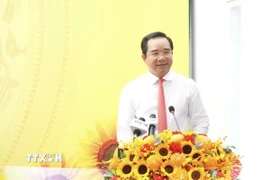 Phó Bí thư Thành ủy, Chủ tịch UBND TP Hồ Chí Minh Nguyễn Văn Được. Ảnh: Hữu Duyên/TTXVN)