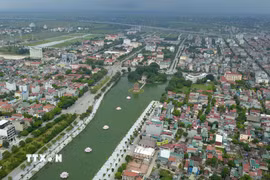Thành phố Hoa Lư, Ninh Bình. (Ảnh: Minh Đức/TTXVN)