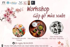 “Gặp gỡ mùa Xuân": Không gian sáng tạo kết nối văn hóa Việt-Nhật