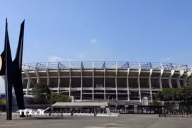 Sân vận động Ciudad de México (tên thương mại mới của sân Azteca) tại thủ đô Mexico City. (Ảnh: Phi Hùng/TTXVN)