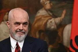 Thủ tướng Albania Edi Rama. (Ảnh: AFP)