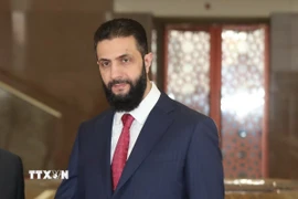Tổng thống lâm thời Syria Ahmad al-Sharaa. (Ảnh: AA/TTXVN)