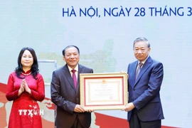 Tổng Bí thư Tô Lâm phát biểu chỉ đạo. (Ảnh: Thống Nhất/TTXVN)