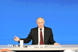 Tổng thống Nga Vladimir Putin. (Ảnh: THX/TTXVN)