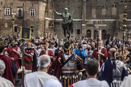 Lễ hội Natale di Roma. (Ảnh: Getty Images)