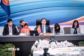 Bộ trưởng Ngoại giao Bùi Thanh Sơn dẫn đầu đoàn đại biểu Việt Nam, nước điều phối quan hệ ASEAN - New Zealand giai đoạn 2024-2027, tại Hội nghị Bộ trưởng ASEAN - New Zealand ngày 10/7 tại Kuala Lumpur, Malaysia. (Ảnh: TTXVN phát)
