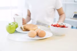 Một bữa sáng lành mạnh cho người kháng insulin. (Ảnh: iStock)