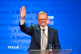 Thủ tướng Australia Anthony Albanese. (Ảnh: THX/TTXVN)