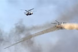 Nga và Belarus tham gia cuộc tập trận chung Zapad, ngày 12/9/2021. (Ảnh tư liệu: THX/TTXVN)