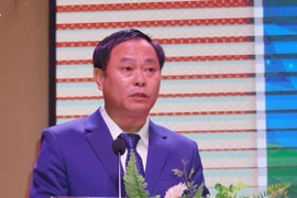 Trưởng Cơ quan đại diện Bộ Công an Việt Nam tại Lào Thiếu tướng Huỳnh Tấn Hạnh. (Nguồn: VOV)