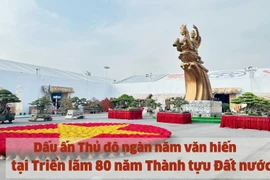 Dấu ấn Thủ đô ngàn năm văn hiến tại Triển lãm 80 năm Thành tựu Đất nước