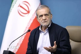 Tổng thống Iran Masoud Pezeshkian. (Ảnh: IRNA/TTXVN)