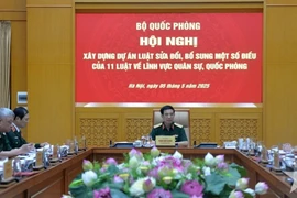 Quang cảnh hội nghị. (Ảnh: Báo Quân đội Nhân dân)