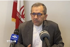 Thứ trưởng Ngoại giao Iran Majid Takht-Ravanchi. (Ảnh: IRNA/TTXVN)