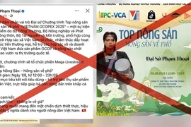 Thông tin Phạm Thoại làm Đại sứ VIETNAM OCOPEX 2025 là sai sự thật.