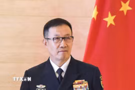 Bộ trưởng Quốc phòng Trung Quốc Đổng Quân. (Ảnh: Kyodo/TTXVN)
