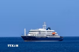 Tàu du lịch MV Hondius. (Ảnh: Independent/TTXVN)