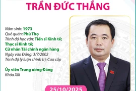 Bộ trưởng Bộ Nông nghiệp và Môi trường Trần Đức Thắng