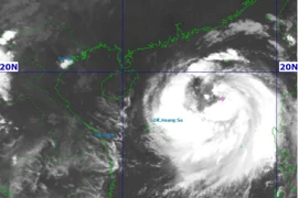 Bão số 11 có khả năng tiếp tục mạnh lên. (Nguồn: Trung tâm dự báo khí tượng thủy văn Quốc gia)