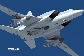 Máy bay ném bom chiến lược Tu-22M3 của Nga. (Ảnh: Defenseworld/TTXVN)