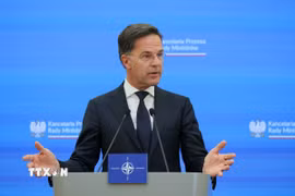 Tổng Thư ký NATO Mark Rutte. (Ảnh: PAP/TTXVN)