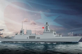 Tàu khu trục phòng không TF-2000. (Ảnh: ASFAT)