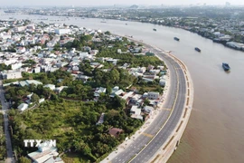 Trục kinh tế hành lang sông Đồng Nai cùng Khu thương mại tự do, Khu đô thị sân bay kỳ vọng sẽ là cực tăng trưởng mới của Đồng Nai. (Ảnh: Sỹ Tuyên/TTXVN)