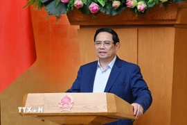 Thủ tướng Phạm Minh Chính. (Ảnh: Dương Giang/TTXVN)