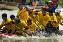 Các đội tham gia với tinh thần cao nhất. (Ảnh: Duy Khương/TTXVN)