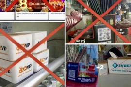 Trang thông tin của Công an TP Hồ Chí Minh cảnh báo về chiêu tặng quà miền phí gắn mã QR dẫn dụ người dân tham gia cờ bạc, cá cược trực tuyến. (Ảnh chụp từ màn hình)