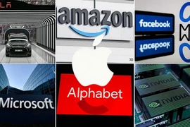 Nhóm Big Tech gồm: Tesla, Microsoft, Alphabet, Apple, Meta, Amazon và Nvidia. (Ảnh: Alamy/Getty)