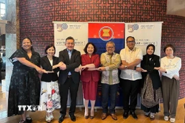 Các đại sứ ASEAN tại cuộc họp ACAT lần thứ 36. (Ảnh do ĐSQ Việt Nam tại Hy Lạp cung cấp/TTXVN phát)