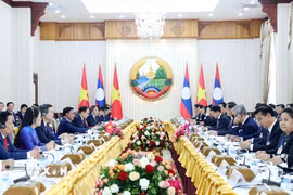 Toàn cảnh cuộc hội kiến. (Ảnh: Phương Hoa/TTXVN)