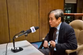 Giáo sư Vũ Minh Khương. (Ảnh: Việt Dũng/TTXVN)