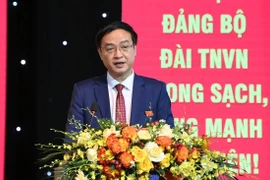 Phó Bí thư chuyên trách Đảng ủy Đài Tiếng nói Việt Nam Nguyễn Văn Chí. (Nguồn: VOV)