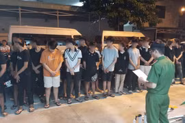 Công an thành phố Đà Nẵng khởi tố 35 đối tượng liên quan đến hành vi "Gây rối trật tự công cộng". (Ảnh: Công an cung cấp)