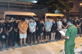 Công an thành phố Đà Nẵng khởi tố 35 đối tượng liên quan đến hành vi "Gây rối trật tự công cộng". (Ảnh: Công an cung cấp)