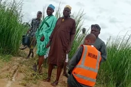 NEMA đã triển khai hoạt động cứu hộ sau vụ tai nạn thuyền ở Nigeria. (Ảnh: mạng xã hội X)