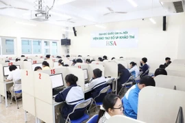 Các thí sinh tham gia Kỳ thi đánh giá năng lực (HSA) năm 2026 Đại học Quốc gia Hà Nội. (Nguồn: Đại học Quốc gia Hà Nội)