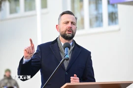 Phó Thủ tướng kiêm Bộ trưởng Quốc phòng Ba Lan Wladyslaw Kosiniak-Kamysz. (Ảnh: PAP/TTXVN)