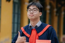 Nguyễn Việt Hưng - thí sinh duy nhất toàn quốc cùng lúc sở hữu 5 danh hiệu thủ khoa. ( Ảnh: Nhân vật cung cấp)