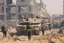 Israel mở rộng chiến dịch, hàng trăm mục tiêu tại Gaza trúng đòn tập kích