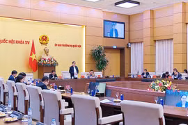 Ban Thường vụ Đảng ủy Quốc hội họp về sắp xếp bộ máy
