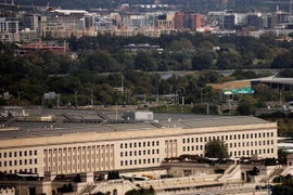 Tòa nhà Lầu Năm góc ở Arlington, Virginia, Mỹ. (Ảnh: Reuters)