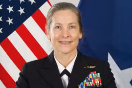 Phó Đô đốc Shoshana Chatfield. (Ảnh: Associated Press)