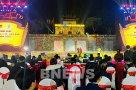 Toàn cảnh Festival OCOP Việt Nam 2025 tại Hoàng thành Thăng Long. (Ảnh: BNews/TTXVN)