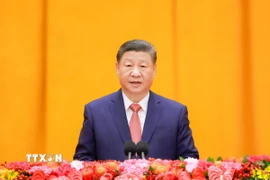 Tổng Bí thư, Chủ tịch Trung Quốc Tập Cận Bình. (Ảnh: THX/TTXVN)