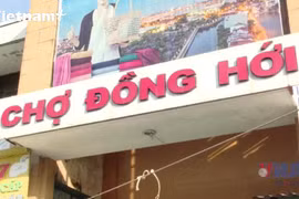 Quảng Bình: Các tiểu thương chợ Đồng Hới đã mở cửa bán hàng trở lại