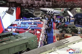 Triển lãm Quốc phòng Triều Tiên 2025. (Nguồn: Yonhap)